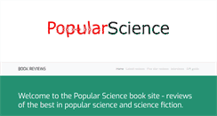 Desktop Screenshot of popularscience.co.uk