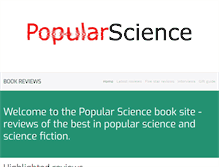 Tablet Screenshot of popularscience.co.uk